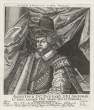 Portrait of Augustus II, Duke of Saxony, Johan Barra, 1603 - 1634