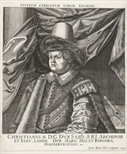 Portrait of Christian II, Elector of Saxony, Johan Barra, 1603