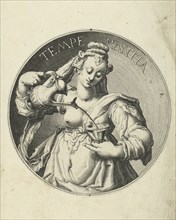 Temperance, Jacob de Gheyn (II), 1591 - 1595