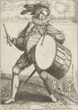 Drum beater, Raphael de Mey, Hendrick Goltzius, Johann Bussemacher, 1580 - 1600
