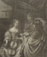 Girl with a violoncello, Wallerant Vaillant, Gerard Pietersz. van Zijl, Frederik de Wit, 1658 -