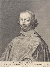 Portrait of Cardinal Giulio Raimondo Mazarino, FranÃ§ois Stuerhelt, Claes Jansz. Visscher (II), c.
