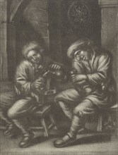 Drinking Men, Jan van Somer, 1676