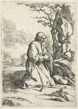 Kneeling hermit, Andries Both, c. 1622 - c. 1642