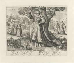 Debauchery, RaphaÃ«l Sadeler (I), 1592