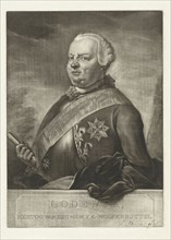 Portrait of Louis Ernst, Duke of Brunswick-WolfenbÃ¼ttel, Aert Schouman, 1738 - 1792