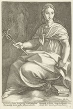 Polyhymnia, Hendrick Goltzius, 1592
