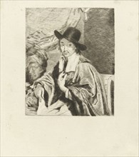 Portrait of the painter Adriaen van Ostade, Louis Bernard Coclers, Adriaen van Ostade, 1756-1817