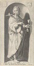 Faith (Fides), Jacob Matham, Franco Estius, Claes Jansz. Visscher (II), 1593