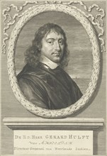 Portrait of Gerard Hulft, Abraham Bloteling, in or after 1656 - 1690