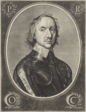 Portrait of Oliver Cromwell, Jan van de Velde (IV), Rombout van den Hoeye, 1653 - 1658