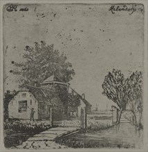 View of Hekendorp, Eberhard Cornelis Rahms, 1863