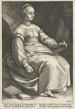Clio, Hendrick Goltzius, 1592