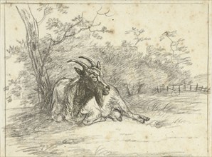Lying goat, Jan Dasveldt, 1780 - 1855