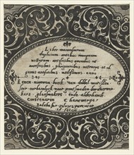 Liber maurusiarum duplicium, print maker: Balthazar van den Bos, 1528 - 1580