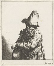 Hurdy-gurdy player, Abraham Bloteling, 1655 - 1690