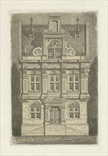 Renaissance facade, Cornelis Johan Laarman, 1854 - 1889