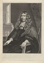 Portrait of Gillis Valckenier, Theodor Matham, Wallerant Vaillant, 1674
