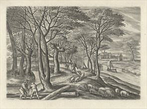 November, Julius Goltzius, Gillis Mostaert (I), Claes Jansz. Visscher (II), c. 1560 - 1595