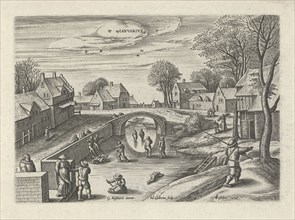 January, Julius Goltzius, Claes Jansz. Visscher (II), c. 1560 - 1595