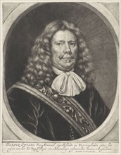 Portrait of Rear Admiral Isaac Sweers, Bernard Vaillant, 1642-1698