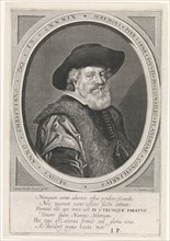 Portrait of Jeremias Pierssene, Paulus Pontius, 1639