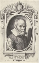Portrait of Pietro Francavilla (Pietro Franqueville), Pieter de Jode (I), 1590 - 1632