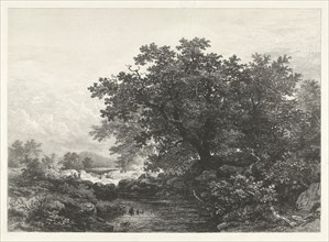 Bakony forest, Transdanubian Mountains, Hungary, Remigius Adrianus Haanen c. 1827 - 1888