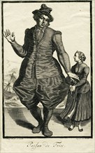 Farmer from Friesland, Pieter van den Berge, in or after 1694 - 1737