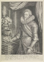 Portrait of Frederik Hendrik, Prins van Oranje. Jacob Matham, 1610