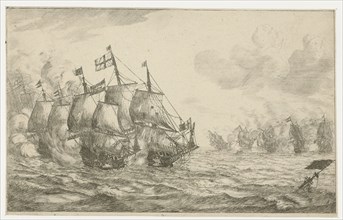 Battleship, Reinier Nooms, 1652 - 1726