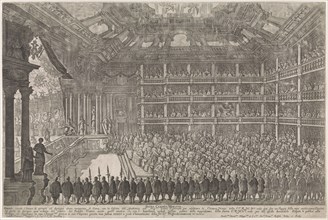 Opera Performance for Emperor Leopold I, 1668, Fratelli Alinari, c. 1893 - c. 1903