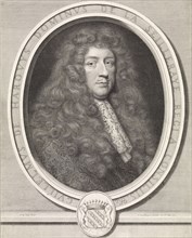 Portrait of Breton treasurer Guilaume the Harouys de la Seilleraye, Pieter van Schuppen, 1677