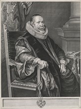 Portrait of Jacob Roelants (1568-1651), Paulus Pontius, Thomas Willeboirts Bosschaert, 1616 - 1657