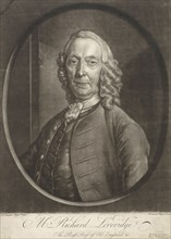 Portrait of Richard Leveridge, Andreas van der Myn, 1753
