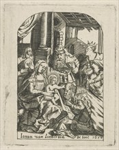 Adoration of the Magi, Johannes van Londerseel (II), 1654