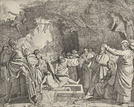 Raising of Lazarus, Gerrit Bleker, Claes Jansz. Visscher (II), 1622 - 1656