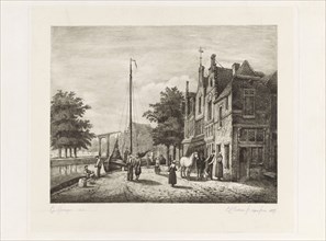 Street view, Eberhard Cornelis Rahms, 1887