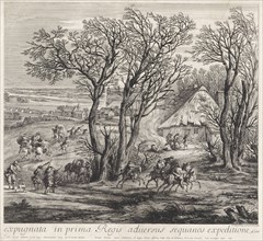 DÃ´le Jura France, City taken by French troops, 1668, Jan van Huchtenburg, Adriaen Frans Boudewyns,