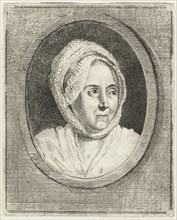 Portrait of a woman with cap (Marie Joseph Bertrand?), Louis Bernard Coclers, 1756-1817