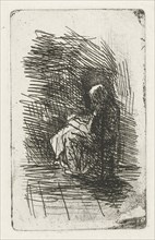 Seated Woman, Jozef IsraÃ«ls, 1835 - 1911