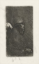 Sitting old man, Jozef IsraÃ«ls, 1835 - 1911
