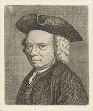 Portrait of Herman van Swanevelt, print maker: Ernst Willem Jan Bagelaar, 1798 - 1837