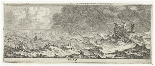 Water, Reinier Nooms, 1651 - 1652