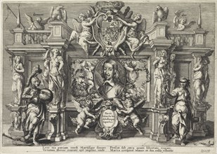 Allegorical portrait of Leopold Willem, governor of the Southern Netherlands. Frans van den