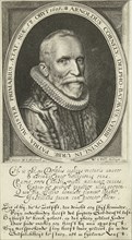 Portrait of Pastor Arnold Cornelisz. Crusius at the age of 58, Willem Jacobsz. Delff, 1610