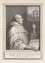 Portrait of Armand Jean Le Bouthillier de Rancé, Pieter van Schuppen, FranÃ§ois Muguet, Lodewijk