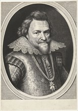 Portrait of Philip William, Prince of Orange, print maker: Willem Jacobsz. Delff, Michiel Jansz van
