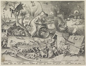 Wrath, Pieter van der Heyden, Hieronymus Cock, unknown, 1558