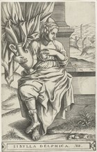 Delphic Sibyl, Frans Huys, 1546 - 1562